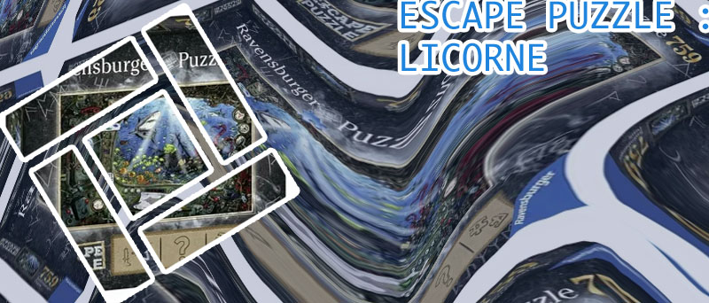 Escape puzzle la licorne