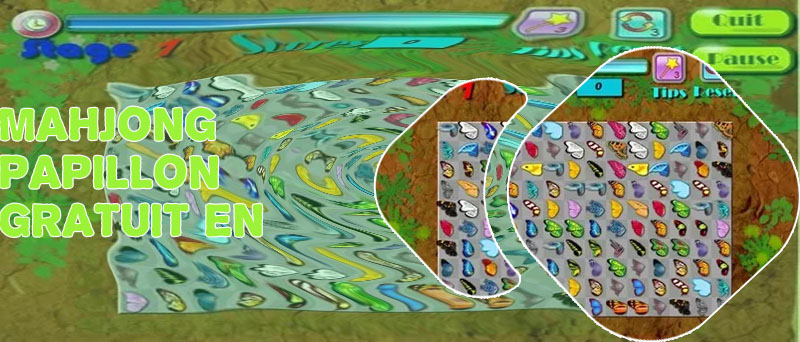 Jeu mahjong papillon gratuit