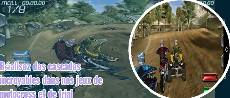 Un jeu de moto